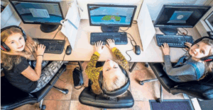 Leren typen bij Ellie