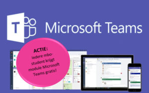 ACTIE: kosteloos leren werken met Microsoft Teams