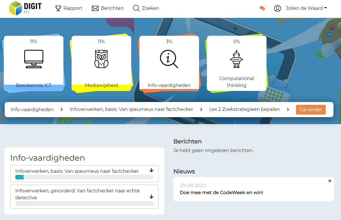 Domein Informatievaardigheden