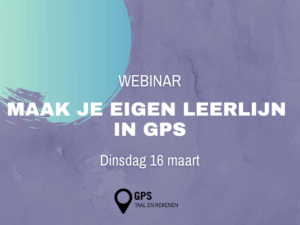 Maak je eigen leerlijn in GPS