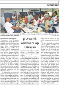 3i Award op Curaçao