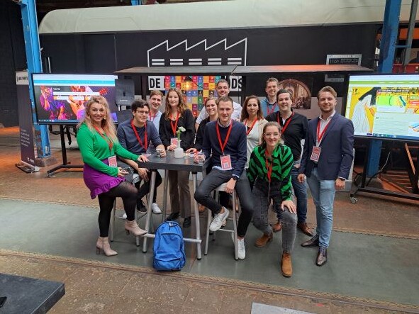 Gedeelte sales- en marketing team INNOVATORS ACADEMY