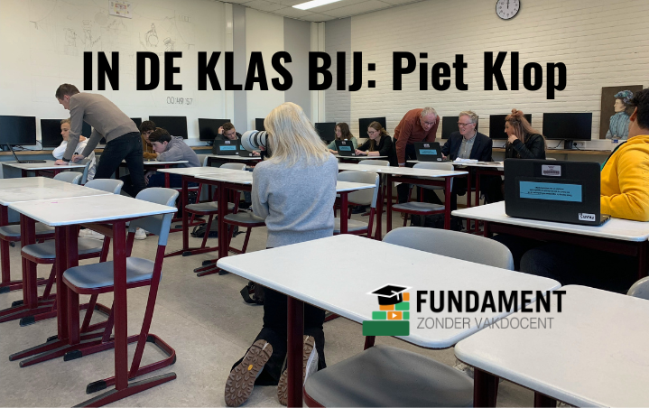In de klas bij Piet Klop