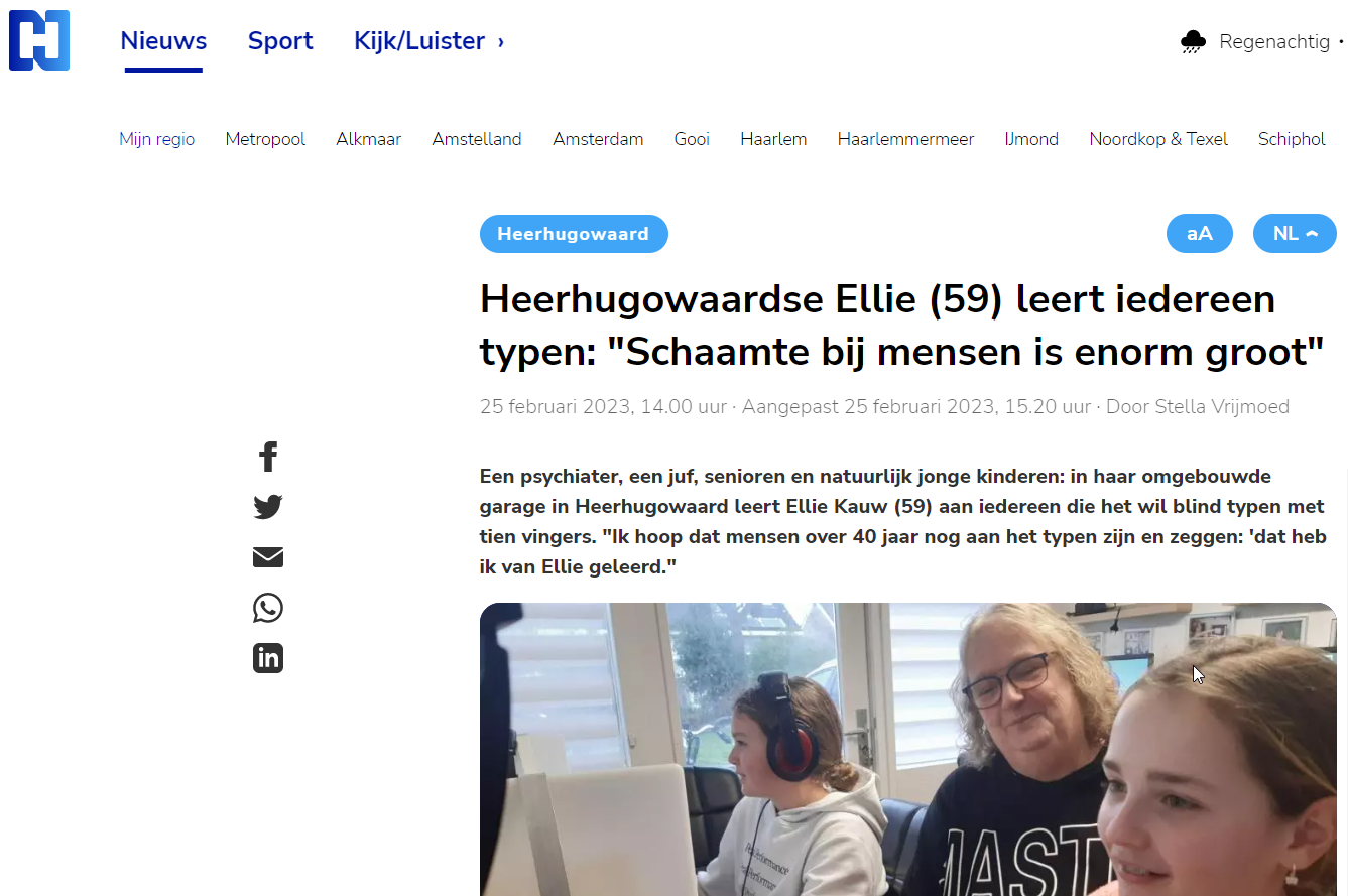 Typen met plezier met Elly Kauw