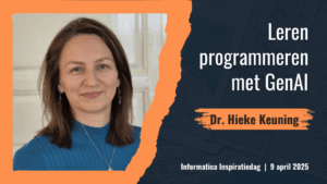 Leren programmeren met GenAI
